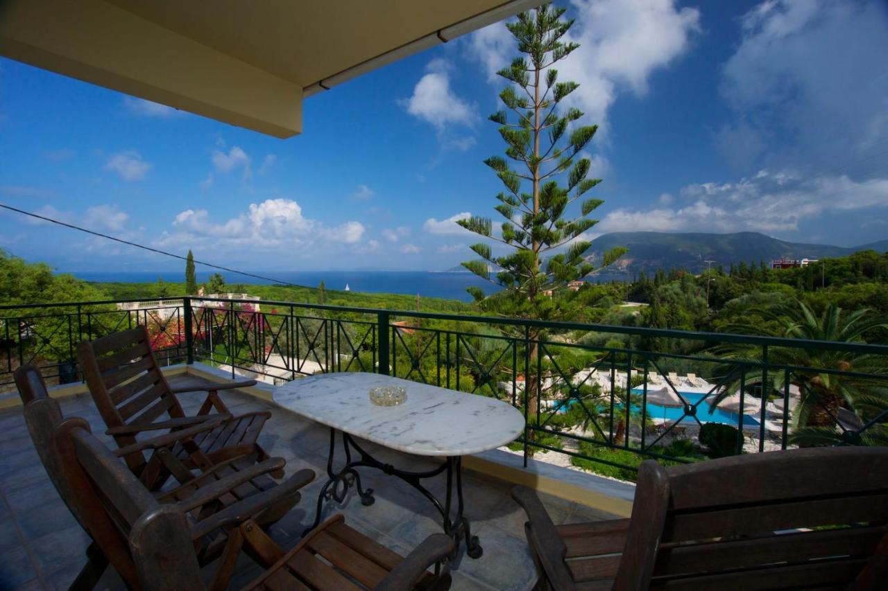 Panorama Apartments Fiscardo فيسكاردو المظهر الخارجي الصورة