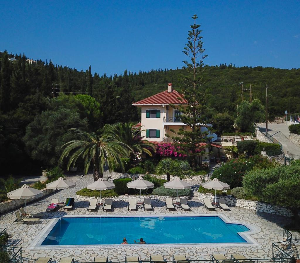 Panorama Apartments Fiscardo فيسكاردو المظهر الخارجي الصورة
